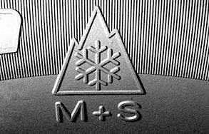 The mountain snowflake symbol indicates a winter tire meets the minimum requirements for providing traction in harsh conditions.