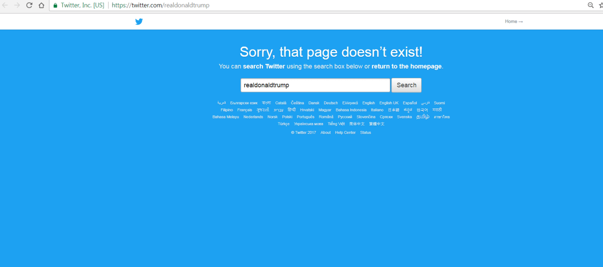 Donald Trump responds after his Twitter account was taken down by employee on their last day - image