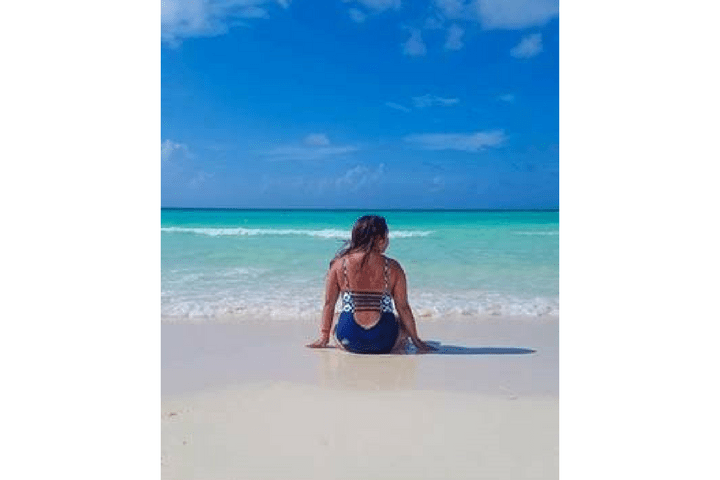 Joy Olayta during a vacation to Cuba in 2015.