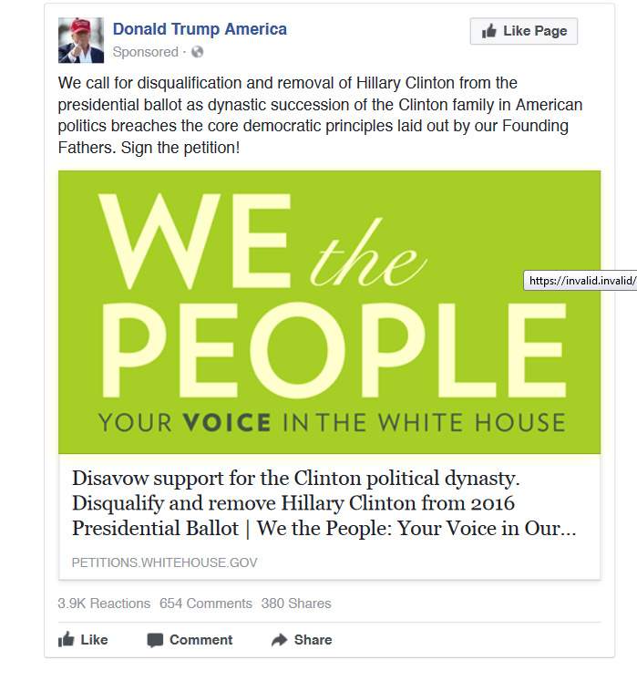 14 Facebook ads Russians allegedly used during 2016 U.S. presidential election - image