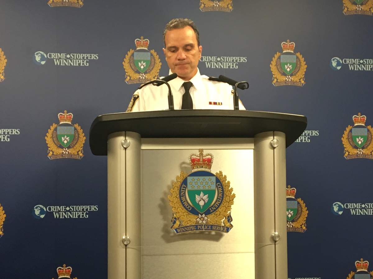 Winnipeg Police Chief Danny Smyth.