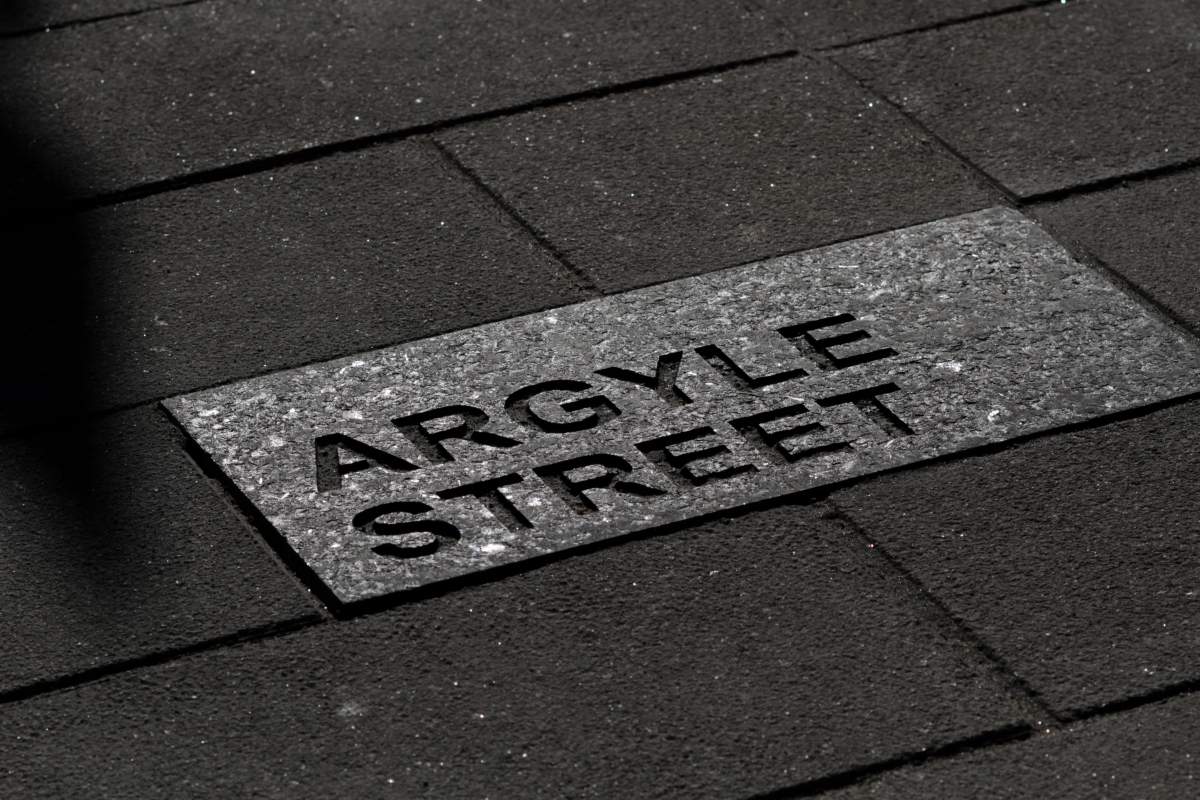 Argyle Street in Halifax, N.S. on Saturday, Nov. 11, 2017. 