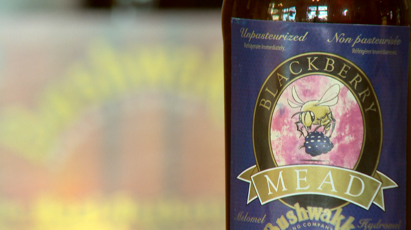 6,000 bottles of blackberry mead are made available. They typically sell out the first day.