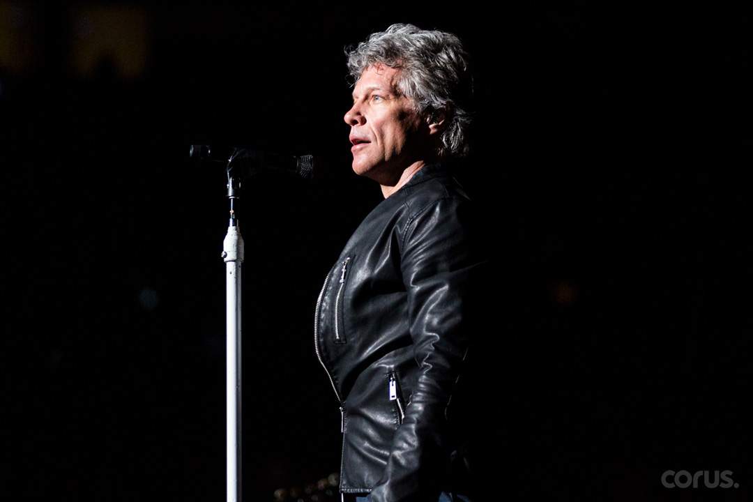 TORONTO, ON - APRIL 10: Bon Jovi performing live on tour promoting his new album 'This House Is Not For Sale' on April 10, 2017 at the Air Canada Centre in Toronto, Canada. (Photo by Adam Pulicicchio).