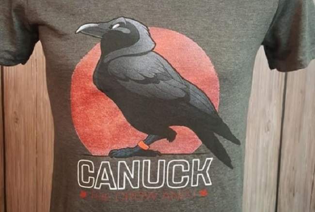 Fans of Canuck the Crow can now take East Vancouver's most famous bird with them wherever they go.