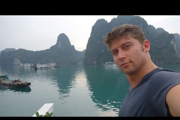 Christian Zelichowski suffered a broken spine, ribs, and sternum in Tuesday's fiery crash on the Burrard Street Bridge.
