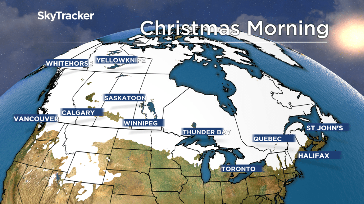 White Christmas expected in most of Canada - image