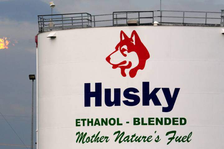 The Husky Energy upgrader facility in Lloydminster, Saskatchewan.