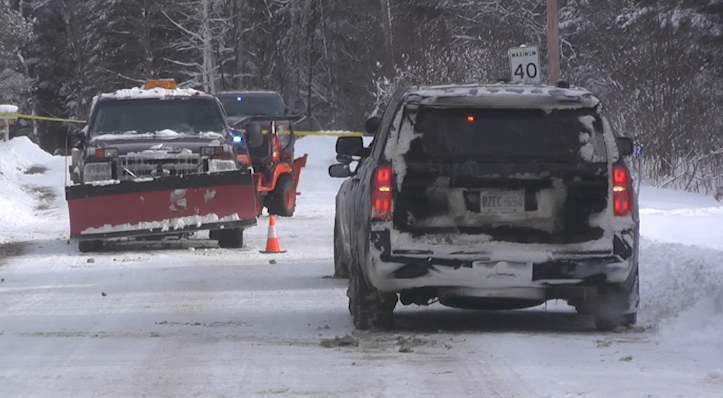 The collision happened around 10 a.m. on South Wilberforce Road.