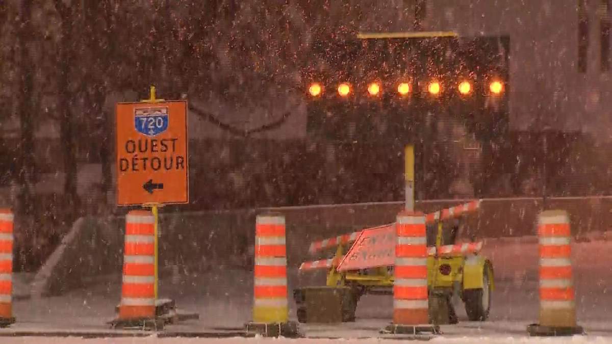 FILE - Construction on the Turcot Interchange is ramping up, which could mean more traffic headaches for Montrealers.