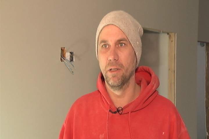 Contractor Eric Holmes