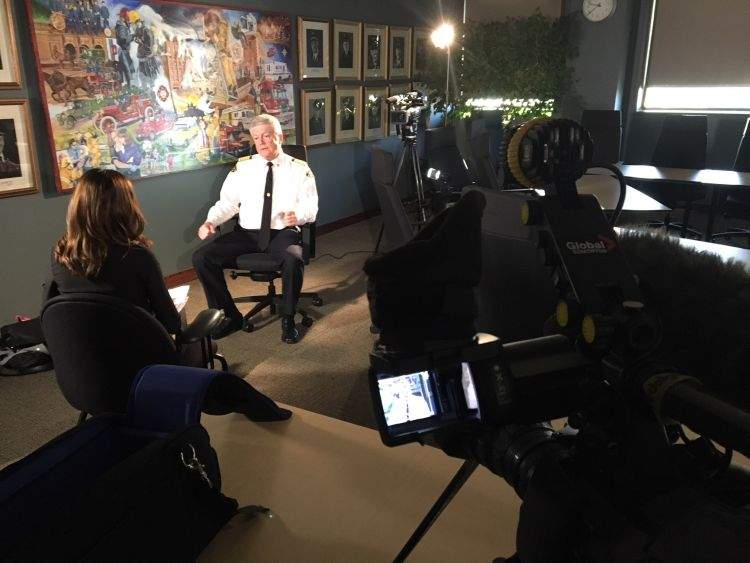 Edmonton Fire Chief Ken Block sat down with reporter Kim Smith for a year-end interview.