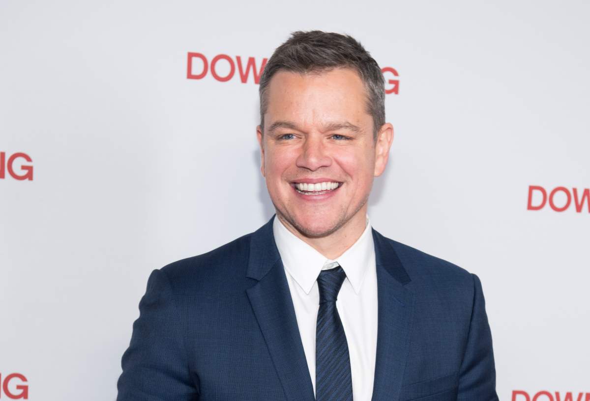 Actor Matt Damon attends the "Downsizing" New York screening at AMC Lincoln Square Theater on Dec. 11, 2017 in New York City.