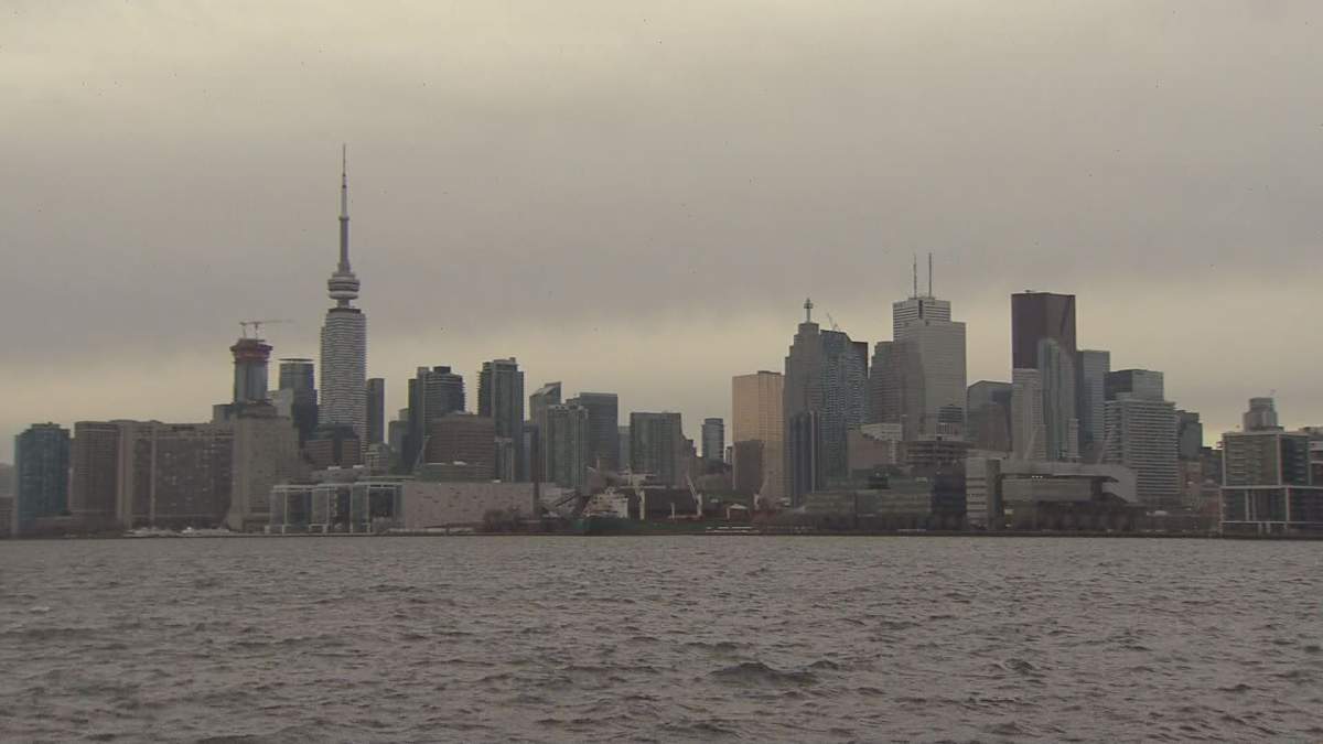 File photo of the Toronto skyline.