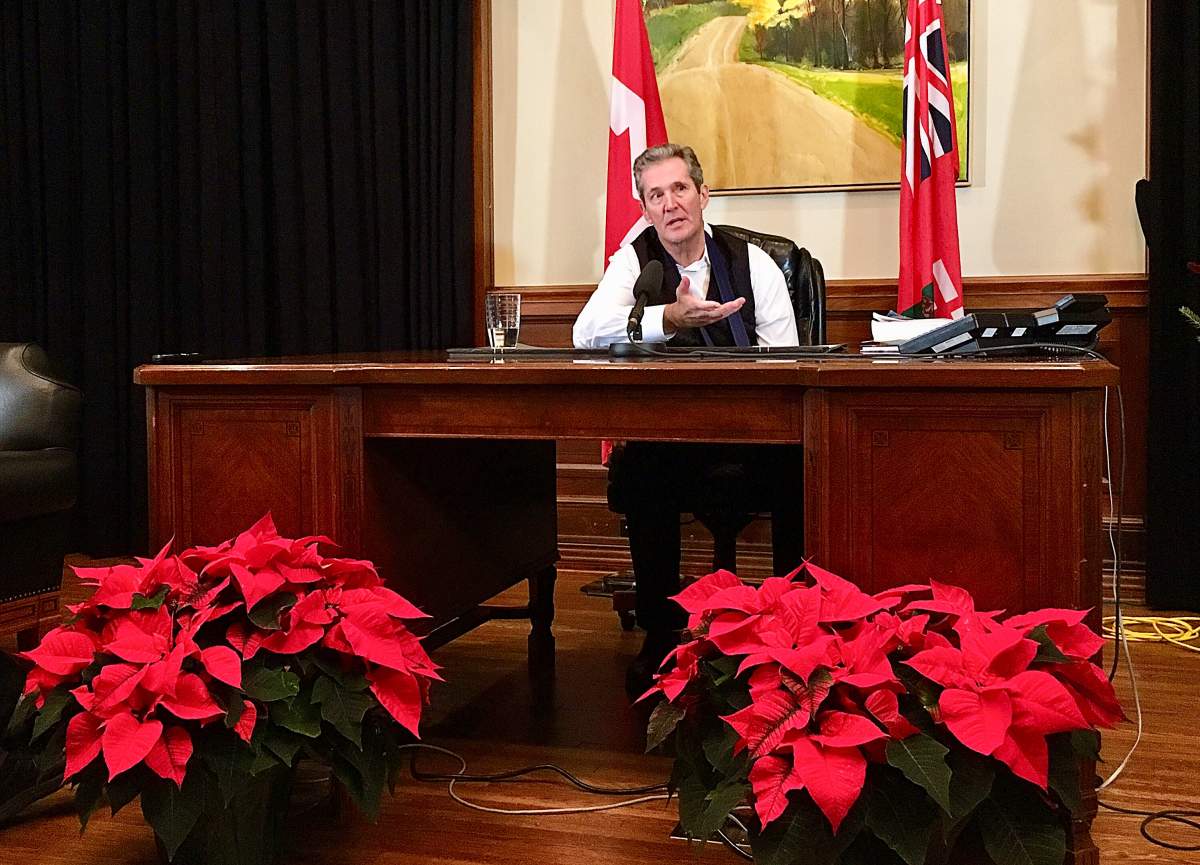 Premier Brian Pallister reflects on 2017 in year end interview.