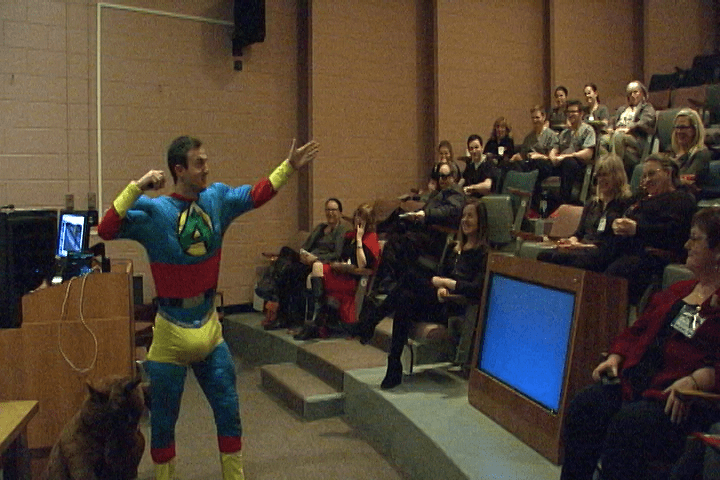 ‘Real life superhero’ shares stories with Kingston Hospital staff - image