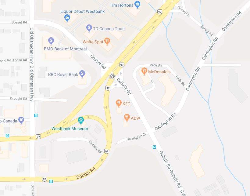 A crash in West Kelowna has snarled traffic Friday morning.