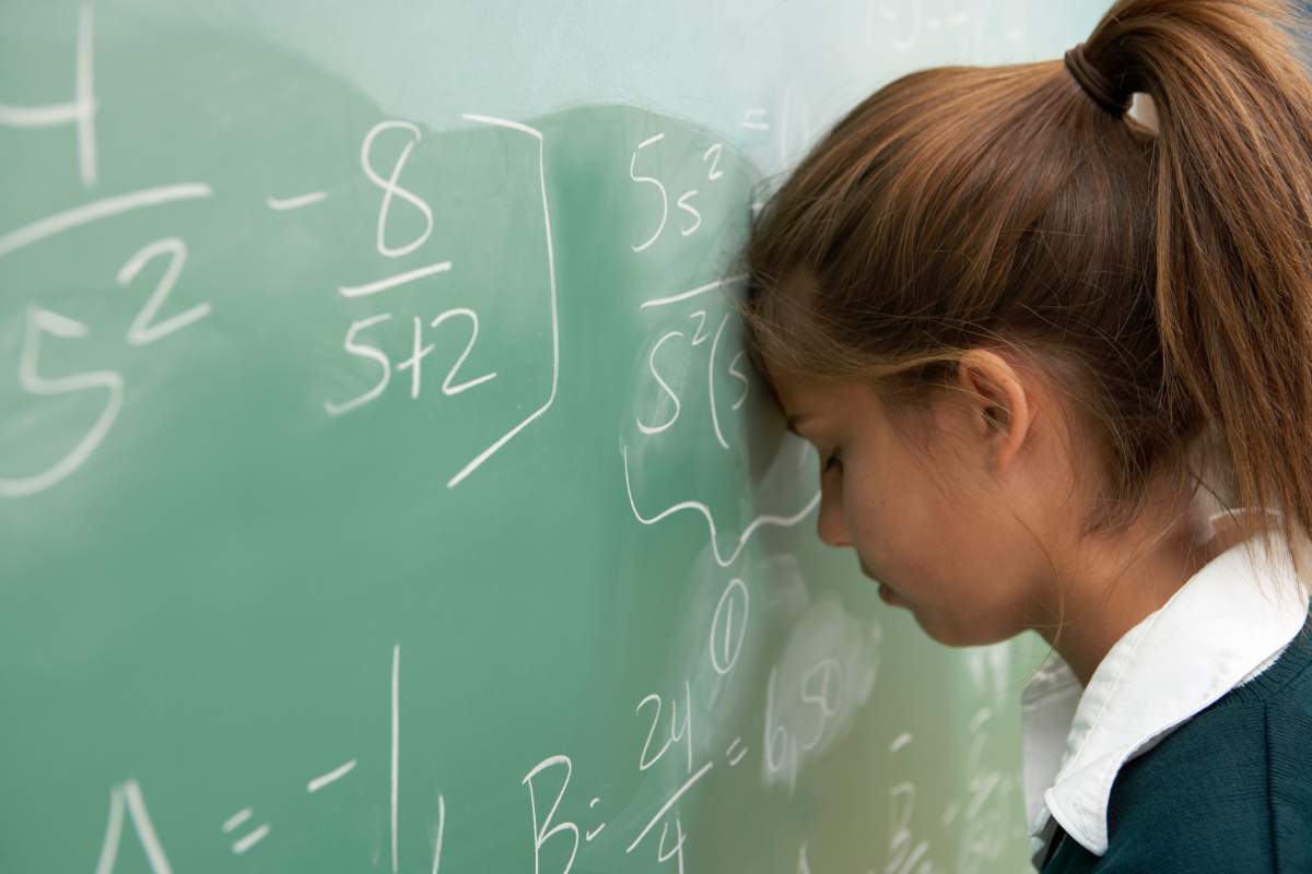 Almost 50 per cent of girls in Grade 3 feel they are good at math – that's compared to 62 per cent of boys, a new report says.