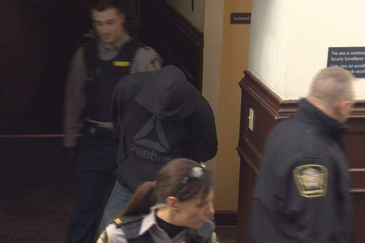 Matthew Albert Percy is seen here before a court appearance on Tuesday Dec. 5, 2017 on charges of sexual assault and voyeurism.