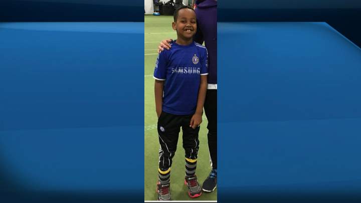 Police have also provided a second photo of the boy.