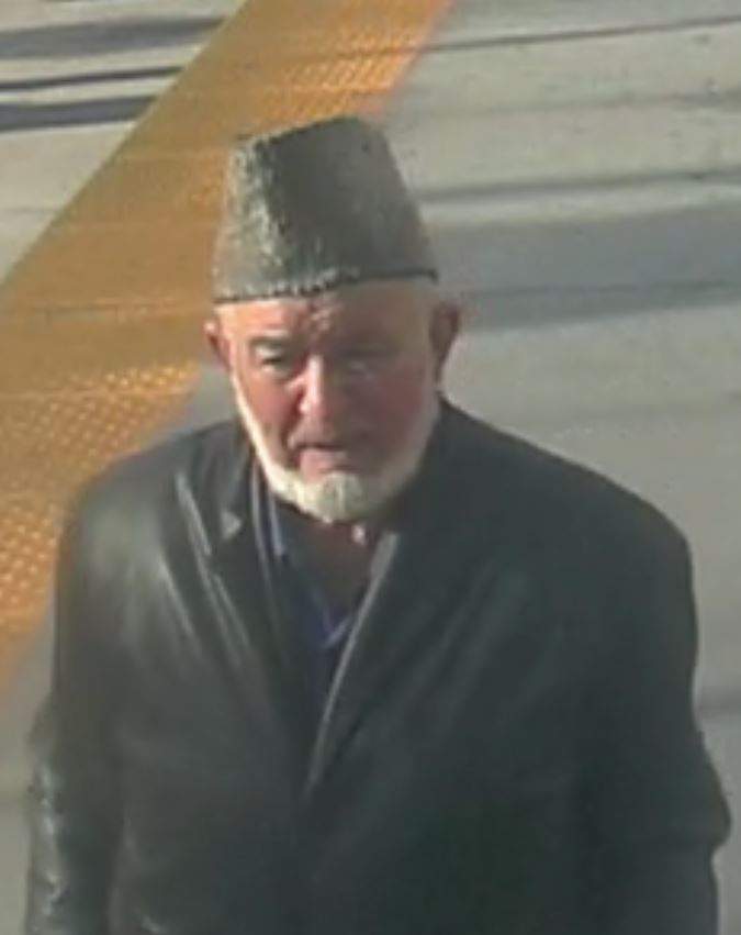 Calgary Police look for a man in connection to an alleged sexual assault on the West Kerby LRT on Nov. 1, 2017.