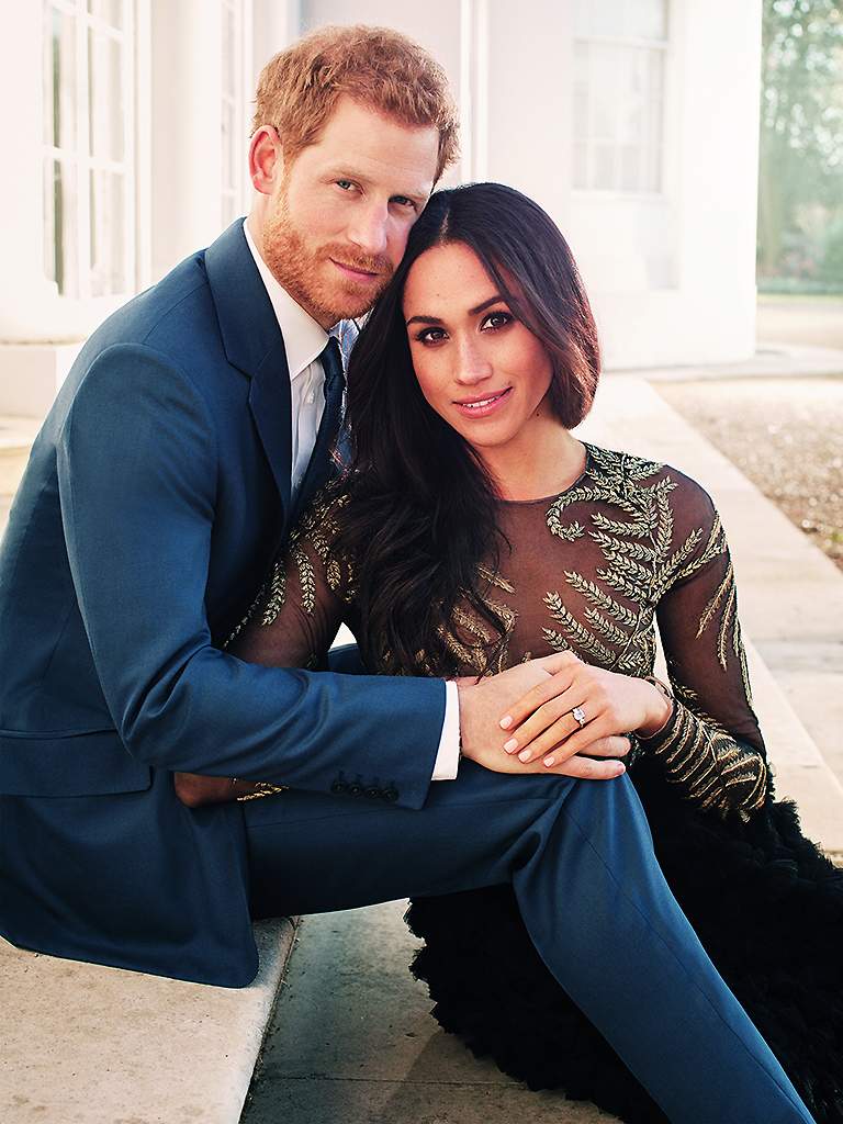 Prince Harry, Meghan Markle post official engagement photos - image