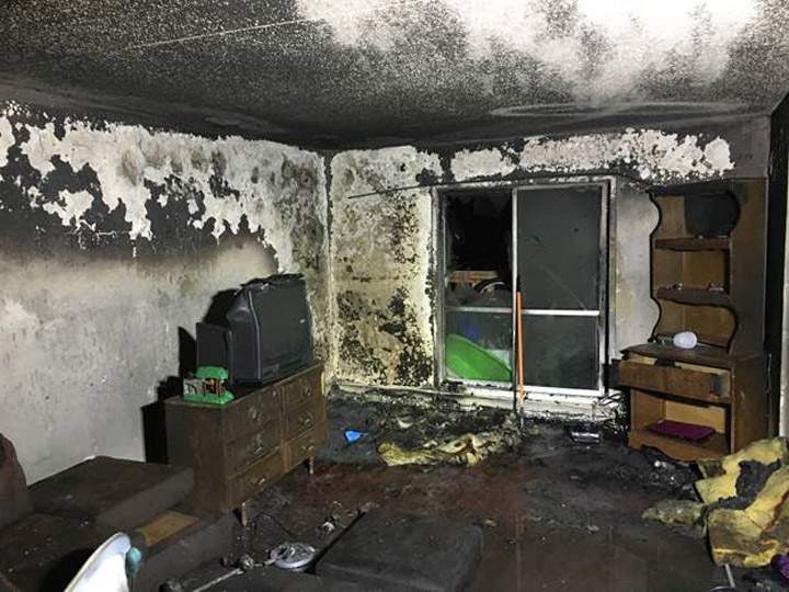 No injuries were reported after a fire at an apartment building in Saskatoon caused $100,000 in damage.
