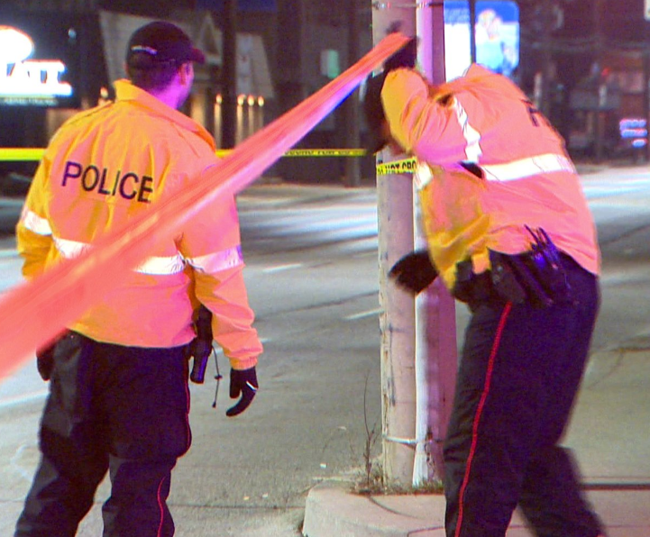 Hamilton police are looking for witnesses after a man was fatally shot near Main Street East and Wentworth Street South on Saturday night.
