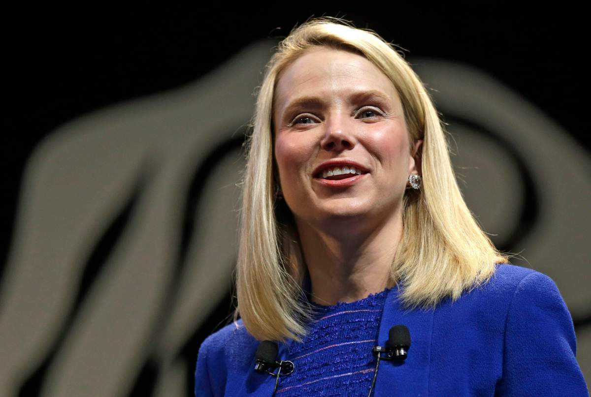 Yahoo CEO Marissa Mayer says she gets around four to six hours of sleep per night.