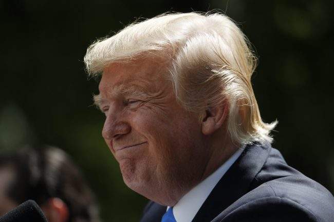 Trump wished the royal couple well despite interviewer Piers Morgan telling him that Meghan Markle backed Hillary Clinton in the 2016 election.