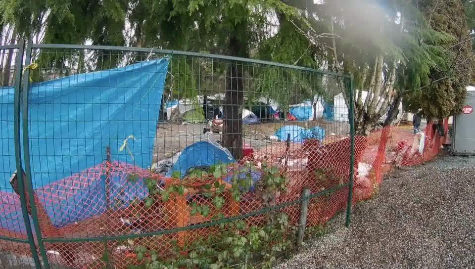 Many of the city's homeless have been living in a makeshift camp known as 'Anita Place.'.