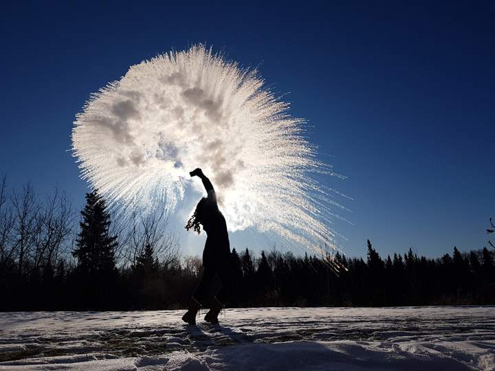 Dean Villeneuve snapped the Jan. 15 Your Saskatchewan photo in Meadow Lake.