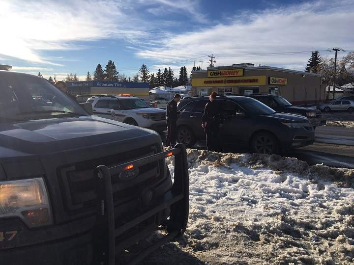 Carjacking on 37 street south west in Calgary .