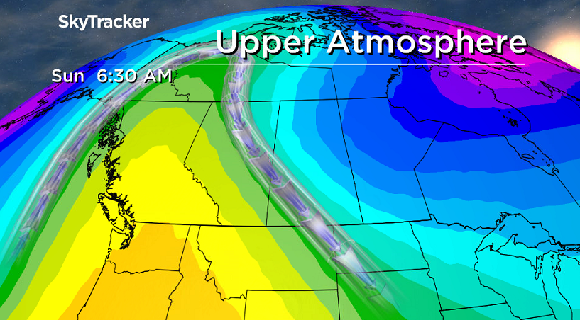 A building upper ridge to our west will help bring in slightly moderated conditions for the weekend.