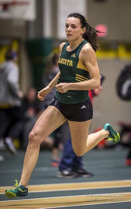 University of Alberta track and field student Ashley Whiteman.