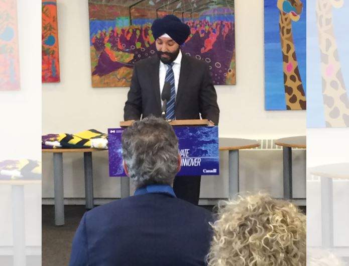 Federal Government minister Navdeep Bains said a $63 million plan will improve internet access in northern Manitoba.