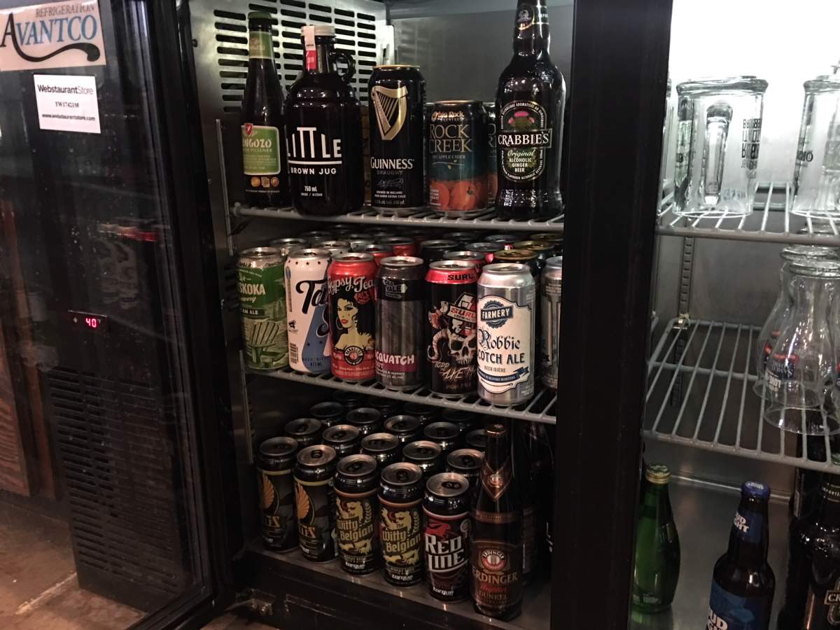 Prairie Firehouse sells more than 20 types of beer with an emphasis on craft breweries.