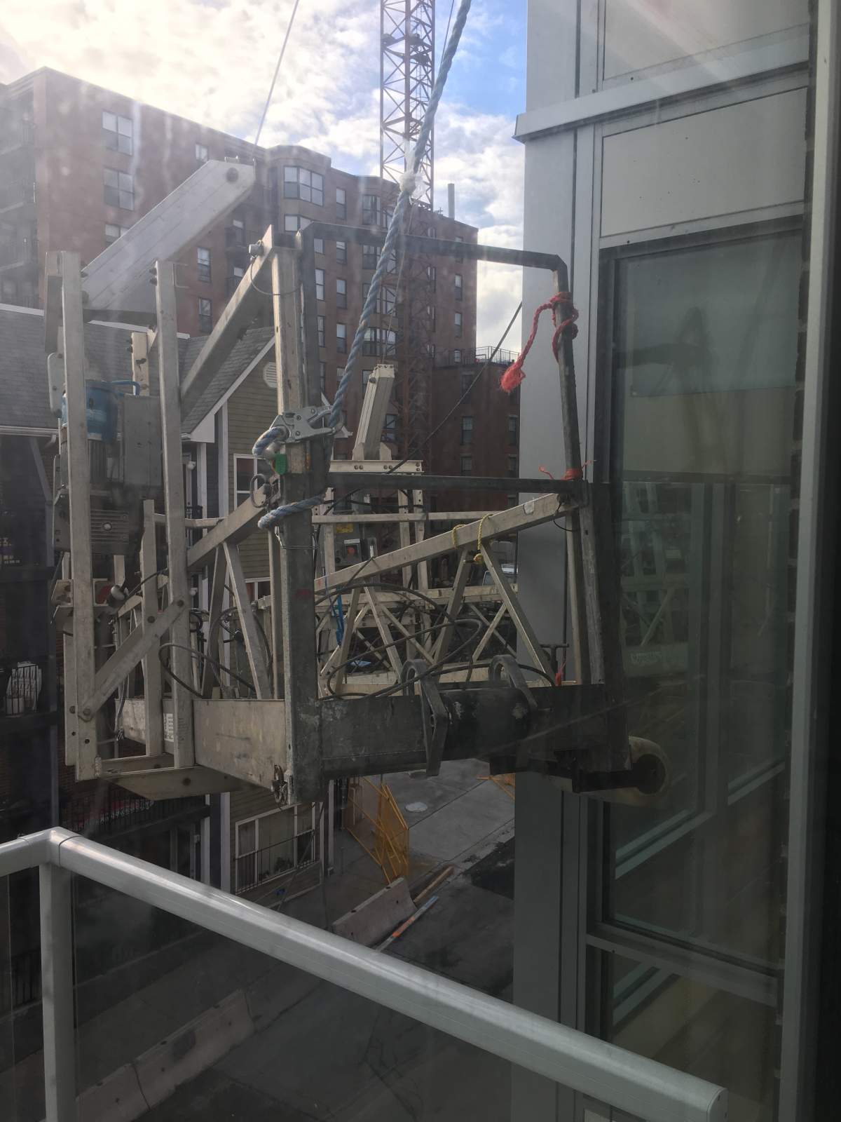 Halifax ‘bomb cyclone’ sends scaffolding banging into apartment window - image