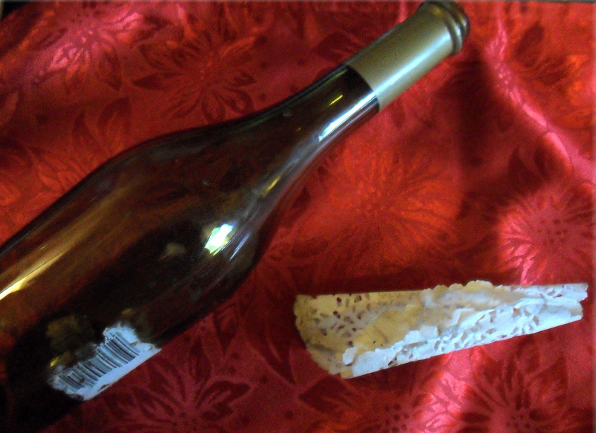 Danita Sawler’s father found the bottle on a beach near Oak Island, N.S.