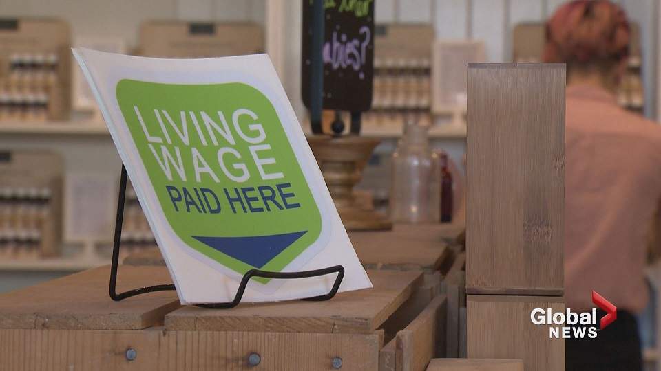The living wage is calculated as the hourly rate at which a household can meet its basic needs once government benefits have been added and all deductions, such as income tax and employment insurance, are subtracted.