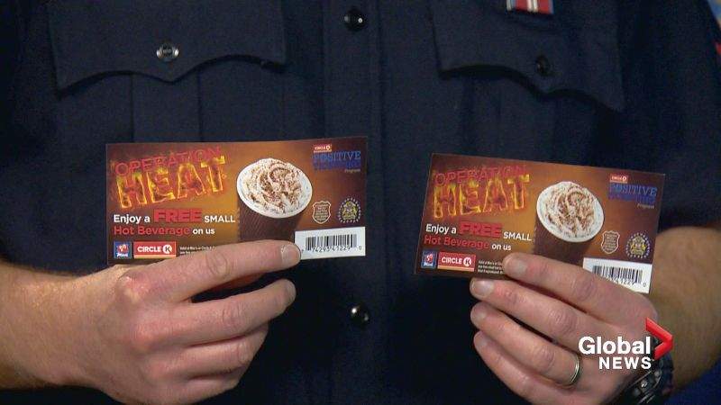 Whether it is as simple as helping out a younger student or, for some, attending all classes for a whole week – Calgary police members now have a tasty way to recognize the youth they see every day, behaving positively.