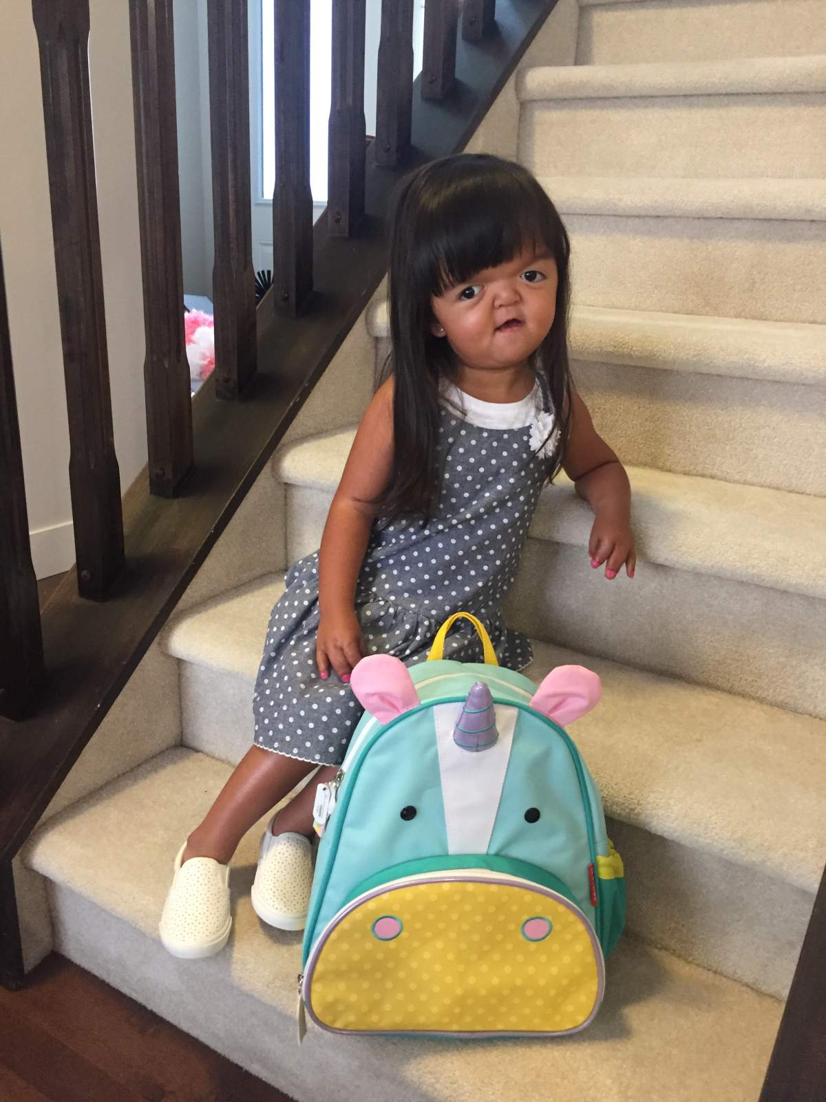3-year-old Everly Tram