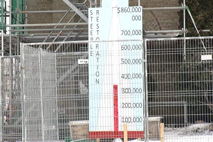 Fundraising continues to help restore the Saint Mary’s Catholic Church in Grafton, Ont.