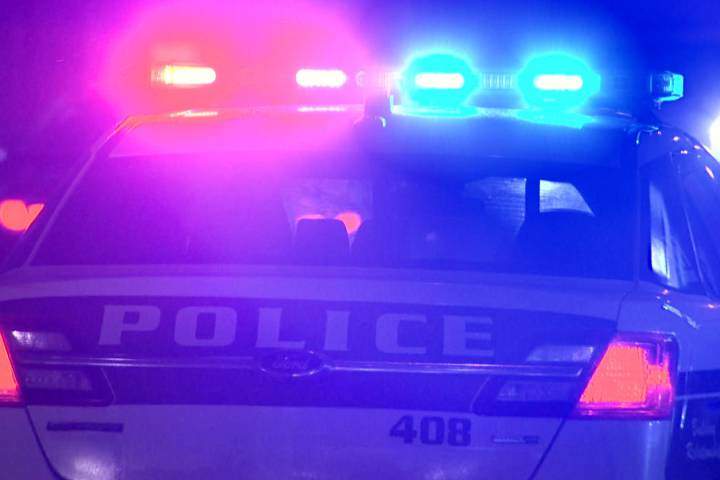 Winnipeg police caught up with a trio of suspects in a stolen car Thursday.