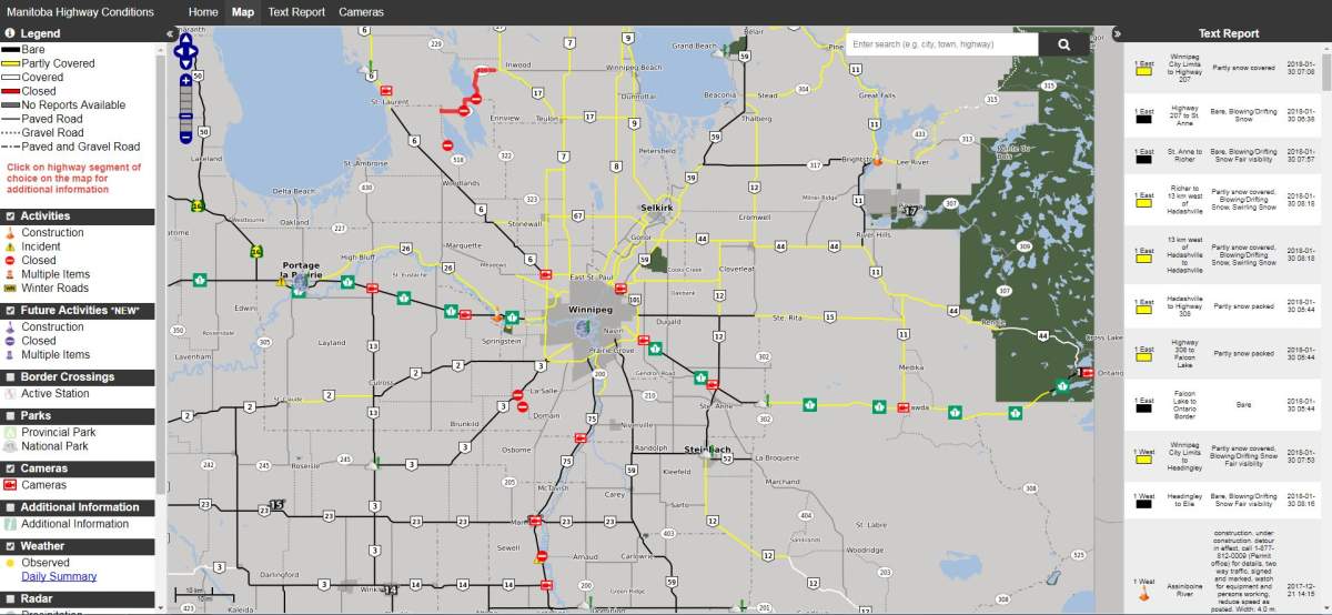 Blowing snow complicates driving in and around Winnipeg - image