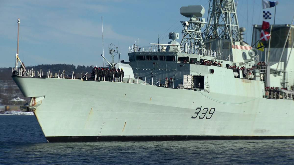 HMCS Charlottetown returned to CFB Halifax on Jan. 19 following a six-month deployment.