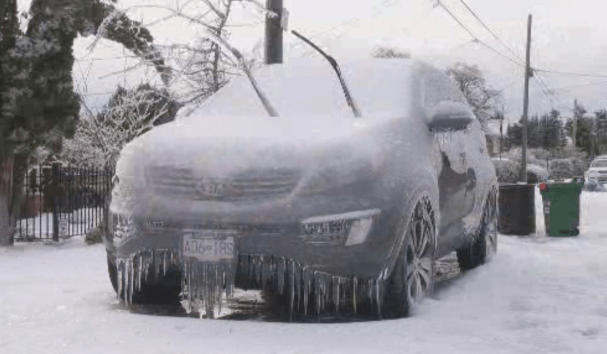 Potentially heavy rains on Saturday could turn icy.