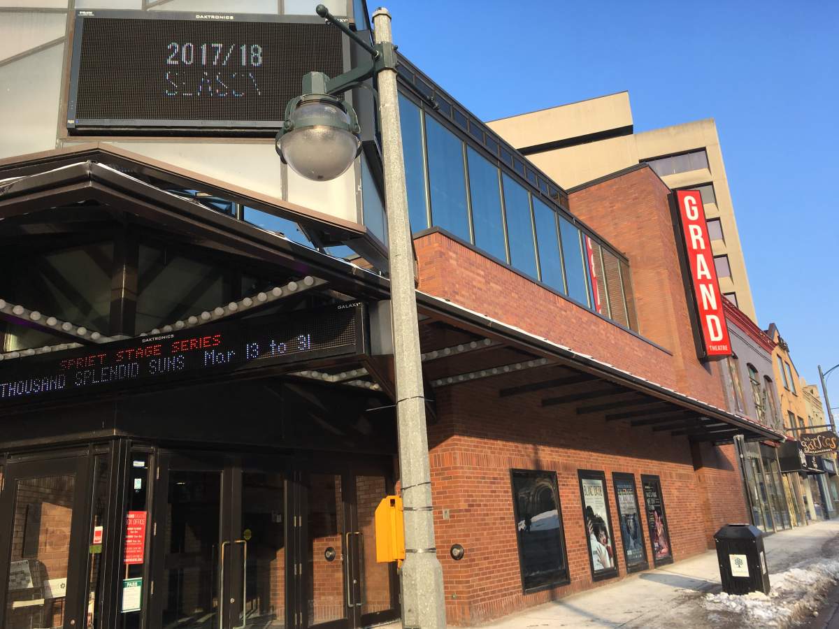 London's Grand Theatre on Richmond Street. 