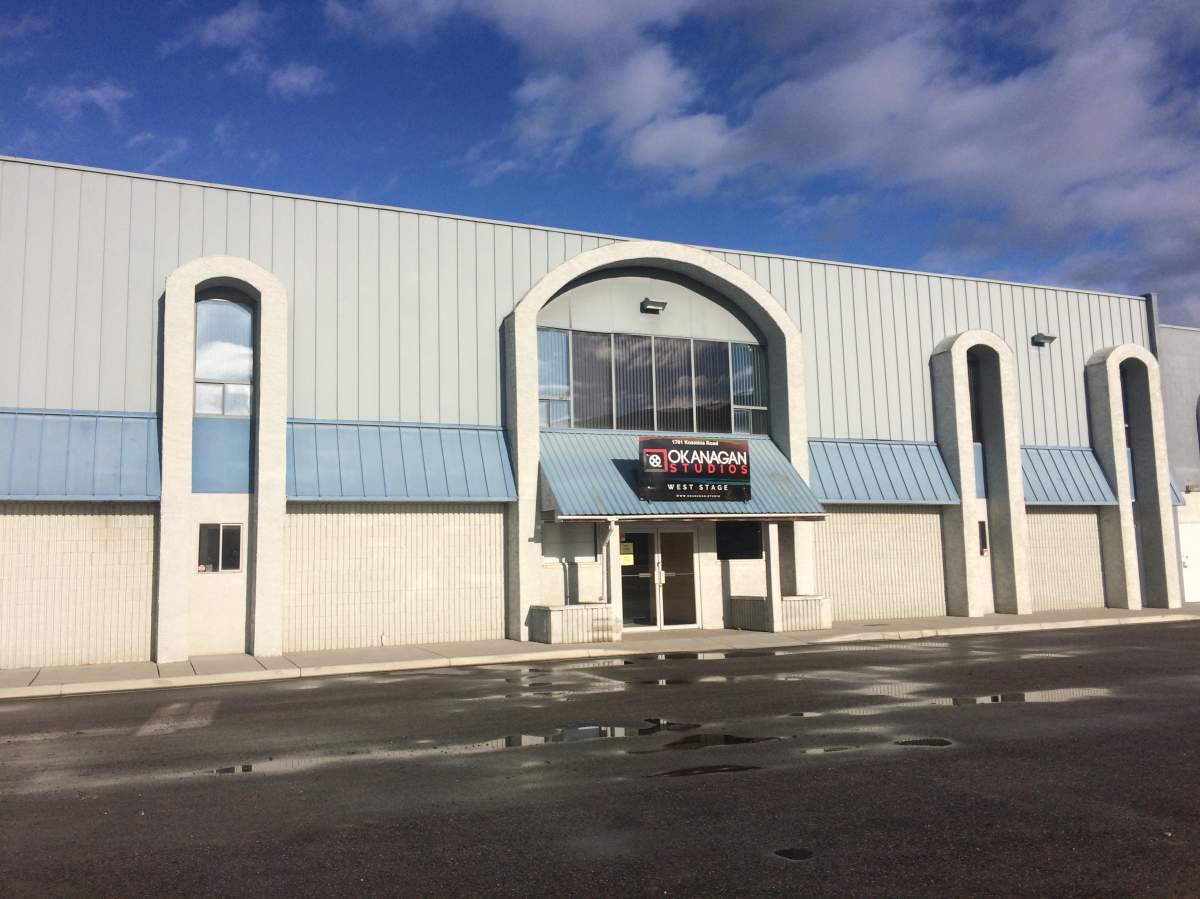 The Kosmina Road property Okanagan Studios was transforming into a film studio in Vernon is now up for sale. 