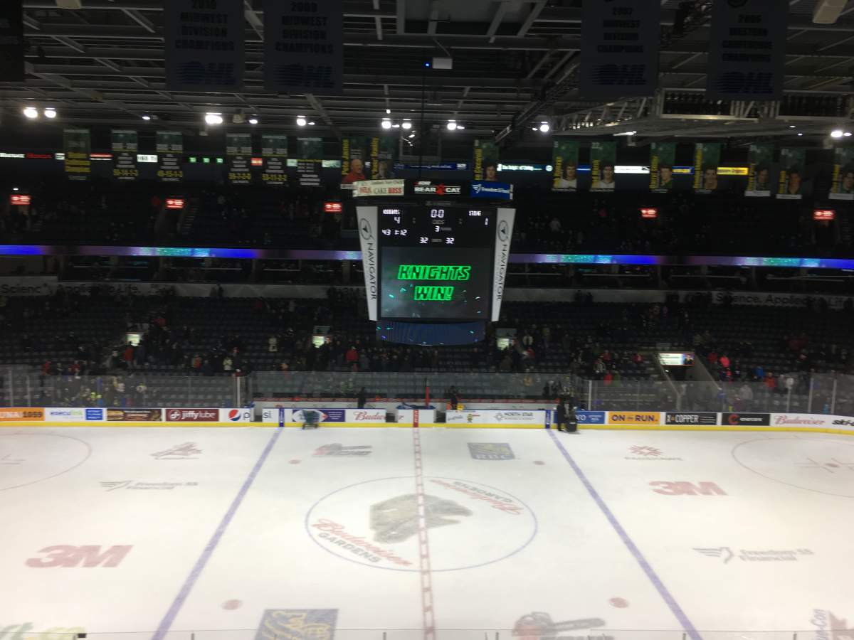 Knights sweep New Year’s series against Sarnia for fifth straight year - image